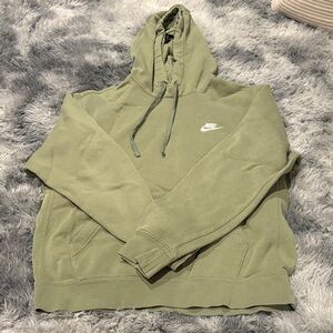 Nike Men's Olive Hoodie